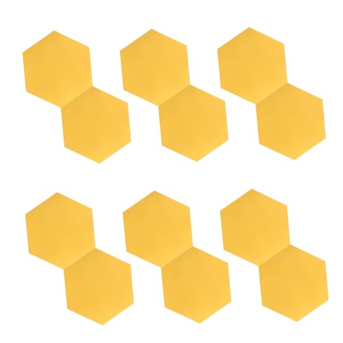 VALICLUD 12 Stück Teiliges Selbstklebende Hexagon Spiegel Wandaufkleber Abnehmbare Goldene Wanddeko für Wohnzimmer Schlafzimmer Bad Büro Modernes Geometrisches Design Leicht und Flexibel VALICLUD 12 Stück Teiliges Selbstklebende Hexagon Spiegel Wandaufkleber Abnehmbare Goldene Wanddeko für Wohnzimmer Schlafzimmer Bad Büro Modernes Geometrisches Design Leicht und Flexibel von VALICLUD