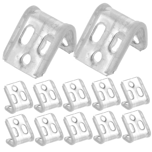 VALICLUD 12 Stück Teiliges Sofa Federclip Verstärkter Möbelclip für Sofabezüge Möbelzubehör mit Schrauben zur Reparatur von Sofafedern für Sofatypen von VALICLUD