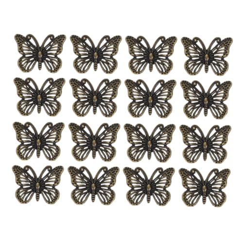 VALICLUD 12 Stück Teiliges Vintage Schmetterling Möbelgriffe aus Messing Einzelne Bohrung Dekorative Schrankknöpfe für Kommoden Kleiderschränke Komfortabel Einfach zu Montieren Glatte VALICLUD 12 Stück Teiliges Vintage Schmetterling Möbelgriffe aus Messing Einzelne Bohrung Dekorative Schrankknöpfe für Kommoden Kleiderschränke Komfortabel Einfach zu Montieren Glatte von VALICLUD