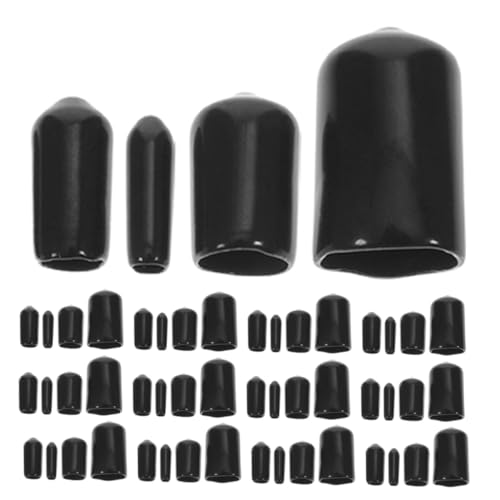 VALICLUD 120 Stück Teiliges Schraubenschutzkappen Robustem Gummi Flexible Runde Endkappen für Gewinde Vielseitig Einsetzbar zum Schutz von Schrauben Stahlrohren und Elektrokabeln VALICLUD 120 Stück Teiliges Schraubenschutzkappen Robustem Gummi Flexible Runde Endkappen für Gewinde Vielseitig Einsetzbar zum Schutz von Schrauben Stahlrohren und Elektrokabeln von VALICLUD