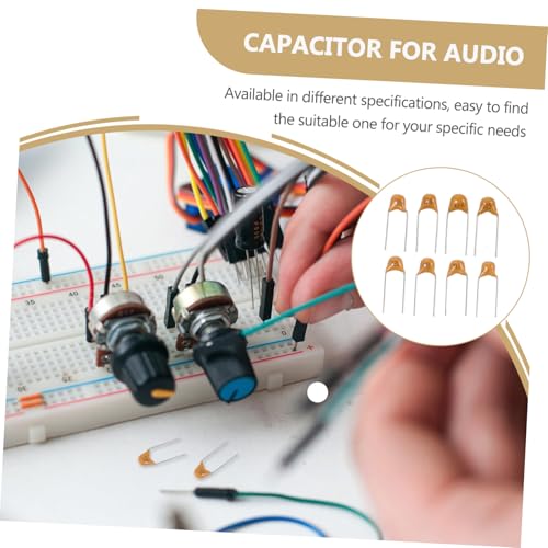 VALICLUD 1200 Stück Keramikkondensator Sortiment Auswahl Monolithischer Kondensator mit Aufbewahrungsbox Elektronische Bauteile für Audio Auto Elektronikprojekte von VALICLUD