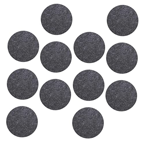VALICLUD 12stücke Filzuntersetzer Aus Hochwertigem Rutschfestem Dunkelgrauem Filz Hitzebeständige Platzsets Für Esstisch Küche Und Büro Pflegeleicht Und Elegant VALICLUD 12stücke Filzuntersetzer Aus Hochwertigem Rutschfestem Dunkelgrauem Filz Hitzebeständige Platzsets Für Esstisch Küche Und Büro Pflegeleicht Und Elegant von VALICLUD