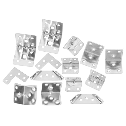 VALICLUD 14 Stück Teiliges Edelstahl Winkelverbinder Set Schwere Ausführung Rostfreie Regalhalterungen Winkelbeschläge für Möbelverstärkung Vielseitig Einsetzbar Korrosionsbeständig VALICLUD 14 Stück Teiliges Edelstahl Winkelverbinder Set Schwere Ausführung Rostfreie Regalhalterungen Winkelbeschläge für Möbelverstärkung Vielseitig Einsetzbar Korrosionsbeständig von VALICLUD