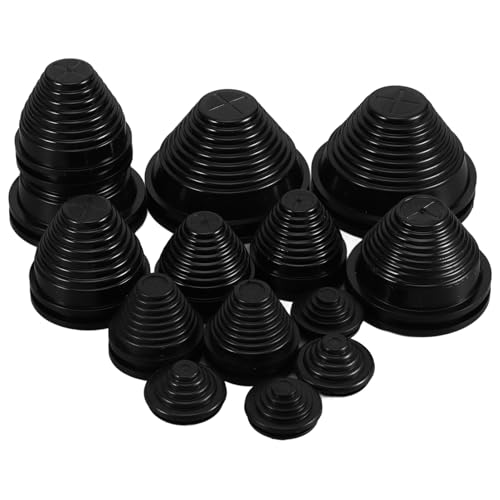 VALICLUD 14 Stück Teiliges Gummi kabeldurchführungs Konischem Schutzring Verschleißfest Druckbeständig Verschiedene für Verteilerkästen Staubdichte Kabelführung Platzsparend VALICLUD 14 Stück Teiliges Gummi kabeldurchführungs Konischem Schutzring Verschleißfest Druckbeständig Verschiedene für Verteilerkästen Staubdichte Kabelführung Platzsparend von VALICLUD