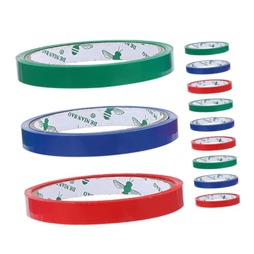 VALICLUD 15 Rollen Verpackungsband Mehrfarbiges Klebeband für Edelstahl Beutelverschlussmaschine Stark Haftendes Flexible Verpackungstape Nachfüllset Rot Blau Grün Packband für VALICLUD 15 Rollen Verpackungsband Mehrfarbiges Klebeband für Edelstahl Beutelverschlussmaschine Stark Haftendes Flexible Verpackungstape Nachfüllset Rot Blau Grün Packband für von VALICLUD