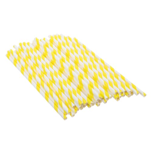 VALICLUD 150 Stück Baumwollzucker Papierstäbchen Kompatibel mit Automatischen Maschinen Langlebige Lollipop Packing Sticks für Geburtstagsfeiern Hochzeiten Gewerbliche Nutzung von VALICLUD