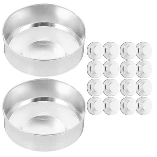 VALICLUD 150stücke Aluminium Kerzendosen Leere Metallbehälter Für DIY Duftkerzen Und Wachs Schmelzen Runde Kerzenbehälter Für Kreative Projekte Für Feste Und Dekoration VALICLUD 150stücke Aluminium Kerzendosen Leere Metallbehälter Für DIY Duftkerzen Und Wachs Schmelzen Runde Kerzenbehälter Für Kreative Projekte Für Feste Und Dekoration von VALICLUD