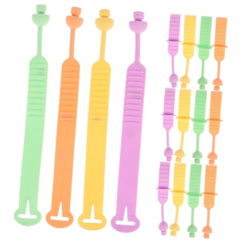VALICLUD 16 Stück Teiliges Toilettensitz liftset aus Rutschfestem Silikon Hygienischer Toilettendeckelheber in Grün Gelb und Violett Praktische Wc sitz erhöhung für Haushalt Büro und von VALICLUD