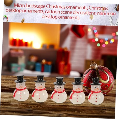 VALICLUD 16stücke Mini-schneemannfiguren Aus Kunstharz Für Weihnachtsdekoration Basteln Und Tischdekoration Kleine Schneemann-Ornamente Als Dekofigur Für Feengärten Und Landschaften VALICLUD 16stücke Mini-schneemannfiguren Aus Kunstharz Für Weihnachtsdekoration Basteln Und Tischdekoration Kleine Schneemann-Ornamente Als Dekofigur Für Feengärten Und Landschaften von VALICLUD