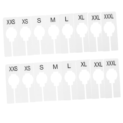 VALICLUD 16stücke Schrankteiler Aus Kunststoff Zum Aufhängen Von Kleidung Größenteiler Für Kleiderständer Zum Ordnen Und Suchen Nach Passender Kleidung VALICLUD 16stücke Schrankteiler Aus Kunststoff Zum Aufhängen Von Kleidung Größenteiler Für Kleiderständer Zum Ordnen Und Suchen Nach Passender Kleidung von VALICLUD
