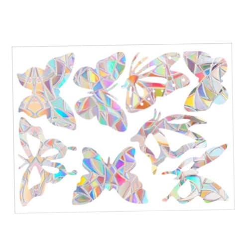 VALICLUD 1Blatt Prisma Fensteraufkleber Statisch Haftend Vogelschutz für Fenster Farbenfrohe Dekoration Selbstklebend für Glasflächen für Wohnzimmer VALICLUD 1Blatt Prisma Fensteraufkleber Statisch Haftend Vogelschutz für Fenster Farbenfrohe Dekoration Selbstklebend für Glasflächen für Wohnzimmer von VALICLUD