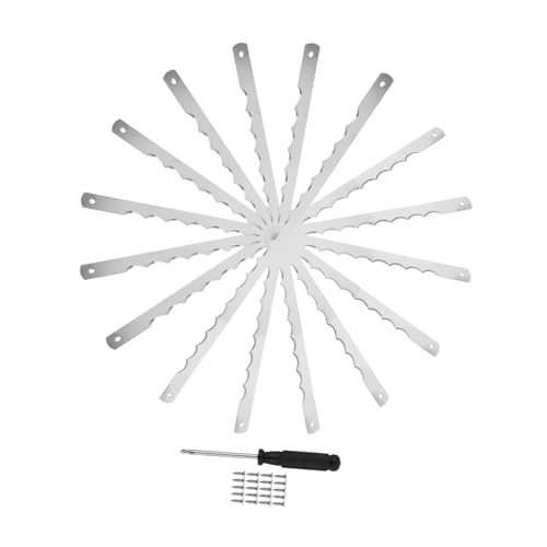 VALICLUD 1Satz Bogenmesser Ersatzklingen für Effizientes von Kuchen und Pizza Schnell Austauschbar Scharfe Kanten für Minimalen Praktische von VALICLUD