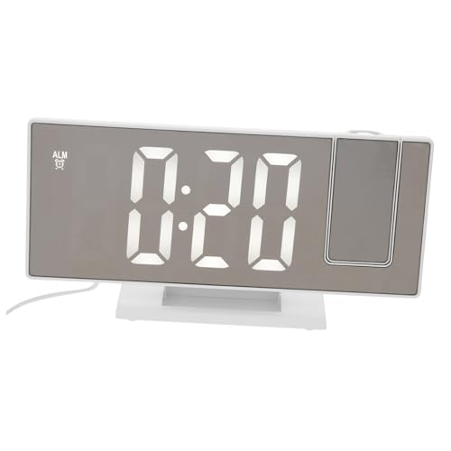 VALICLUD 1Satz Digitaler Projektionswecker mit Einstellbarem Projektor Langlebiger und Präziser für Schlafzimmer Hochwertige Digitale Uhr mit Nachtlichterfunktion VALICLUD 1Satz Digitaler Projektionswecker mit Einstellbarem Projektor Langlebiger und Präziser für Schlafzimmer Hochwertige Digitale Uhr mit Nachtlichterfunktion von VALICLUD