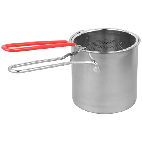 VALICLUD Fritteuse mit Frittierkorb Antihaft Bratpfanne 304 Tiefer Frittiertopf für Schnelles und Sicheres Kochen für Haushalte VALICLUD Fritteuse mit Frittierkorb Antihaft Bratpfanne 304 Tiefer Frittiertopf für Schnelles und Sicheres Kochen für Haushalte von VALICLUD