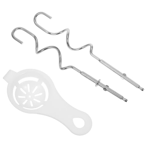 VALICLUD 1Satz Handmixer Zubehörset Knethaken Eigelb Trenner für Effizientes Backen Einfach zu Reinigen Robust Langlebig für Ihre Küchenbedürfnisse VALICLUD 1Satz Handmixer Zubehörset Knethaken Eigelb Trenner für Effizientes Backen Einfach zu Reinigen Robust Langlebig für Ihre Küchenbedürfnisse von VALICLUD