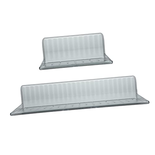 VALICLUD 1Satz Kleines Wandregal für Badezimmer Teiliges Wasserdichtes Organizer Regal ohne Bohren für Zahnbürsten Flaschen und Kosmetik Minimalistisches Design von VALICLUD