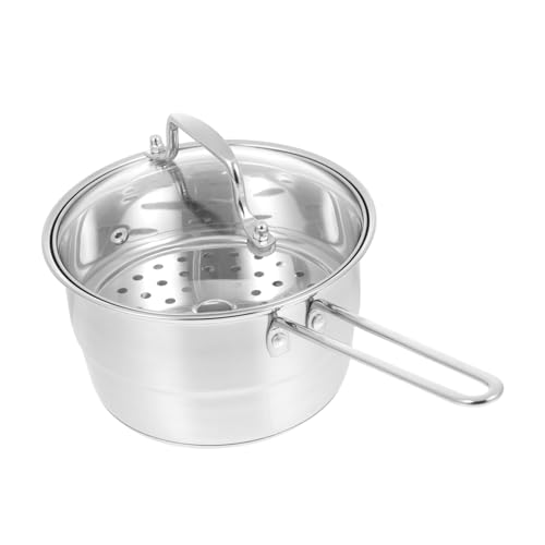 VALICLUD 1Satz Nudeltopf Für Milch Und Babybrei Kochtopf Mit Dampfeinsatz Hitzebeständig Und Langlebig Für Zubereitung Von Nudeln Saucen von VALICLUD
