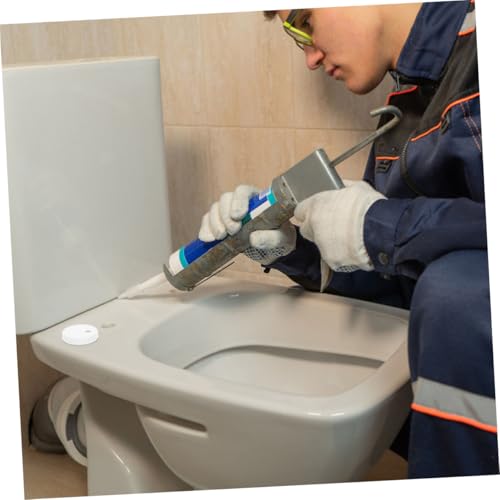 VALICLUD 2 Paar Toilettensitz Stift Abdeckkappen Weiß Kunststoff Schraubenabdeckung Dekorative Wc Befestigungs Abdeckungen Für Badzubehör VALICLUD 2 Paar Toilettensitz Stift Abdeckkappen Weiß Kunststoff Schraubenabdeckung Dekorative Wc Befestigungs Abdeckungen Für Badzubehör von VALICLUD