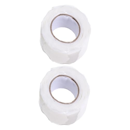 VALICLUD 2 Rollen Flexibles Selbstklebendes Dichtungsband Breit Lang Weiß Wasserfestes Reparaturband für Rohrabdichtungen Eimerrisse und Vielseitige Anwendungen Einfach Zuschneidbar und VALICLUD 2 Rollen Flexibles Selbstklebendes Dichtungsband Breit Lang Weiß Wasserfestes Reparaturband für Rohrabdichtungen Eimerrisse und Vielseitige Anwendungen Einfach Zuschneidbar und von VALICLUD