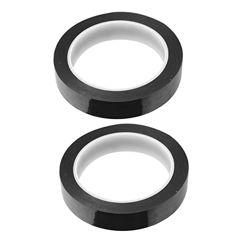 VALICLUD 2 Rollen Hitzebeständiges Isolierband Schwarz Hochtemperatur und Wasserdichtes Klebeband für Elektronik und DIY Projekte für Innenräume und Reparaturen von VALICLUD