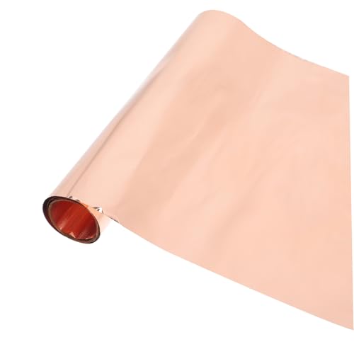 VALICLUD 2 Rollen Reines Kupferblech Dünne Kupferfolie für Elektrische Reparaturen Kupferplatte Flexibles Kupferband für DIY Handwerk und Elektronik Glatte Oberfläche Leicht zu Schneiden VALICLUD 2 Rollen Reines Kupferblech Dünne Kupferfolie für Elektrische Reparaturen Kupferplatte Flexibles Kupferband für DIY Handwerk und Elektronik Glatte Oberfläche Leicht zu Schneiden von VALICLUD