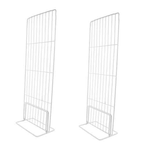 VALICLUD 2 Sätze Gefrierschrank Organizer aus Metall Verstellbare Drahttrennwände für Kühlschrank und Gefriertruhe zur Lebensmitteltrennung und Organisation VALICLUD 2 Sätze Gefrierschrank Organizer aus Metall Verstellbare Drahttrennwände für Kühlschrank und Gefriertruhe zur Lebensmitteltrennung und Organisation von VALICLUD