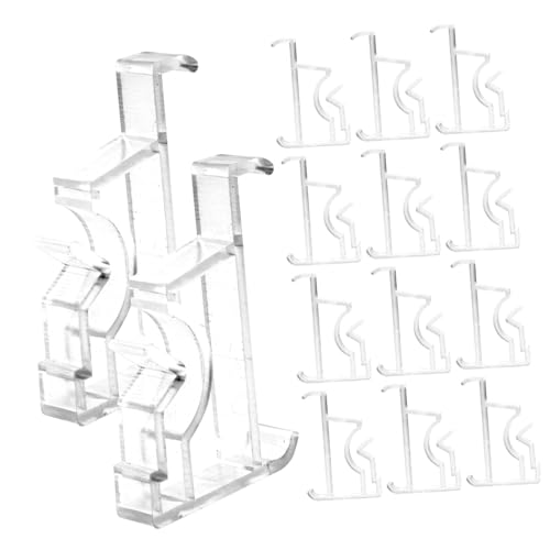 VALICLUD 2 Sätze Transparente Vorhang Positionierclips Valance Retainer Gardinenhalter Für Wohnzimmer Büro Hotel Einfach Montage Robust VALICLUD 2 Sätze Transparente Vorhang Positionierclips Valance Retainer Gardinenhalter Für Wohnzimmer Büro Hotel Einfach Montage Robust von VALICLUD