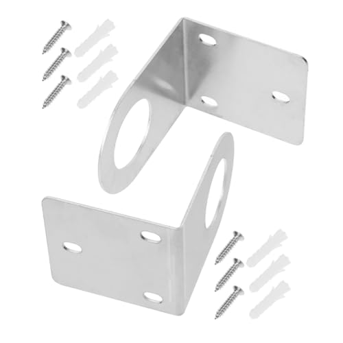 VALICLUD 2 Sätze Wasserhahn Halterung Wandmontage Metall Wasserfilter Befestigung Rechtwinkliger Wasserhahnhalter Stabiler Wandhalter für Küche Badezimmer VALICLUD 2 Sätze Wasserhahn Halterung Wandmontage Metall Wasserfilter Befestigung Rechtwinkliger Wasserhahnhalter Stabiler Wandhalter für Küche Badezimmer von VALICLUD