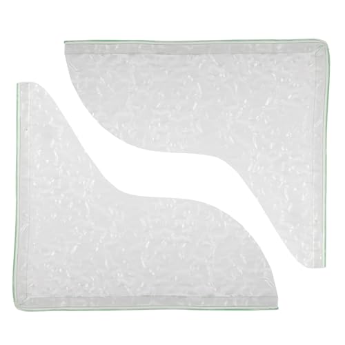 VALICLUD 2 Stck Badewannen Spritzschutz Eckenschutz Transparent Einfach Zu Montieren Für Badezimmer Dusche Badezimmer Ecke von VALICLUD