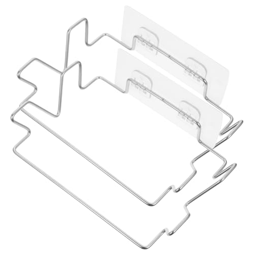 VALICLUD 2 Stck Tragbarer Müllsackhalter aus Multifunktionale Halterung für Küchenabfälle Wandmontage Platzsparend und Rostfrei für Zuhause VALICLUD 2 Stck Tragbarer Müllsackhalter aus Multifunktionale Halterung für Küchenabfälle Wandmontage Platzsparend und Rostfrei für Zuhause von VALICLUD