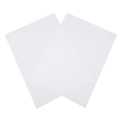 VALICLUD 2 Stück Blanko Wärme Transferfolien DIY Bastelmaterial für Kreative Kunstprojekte Selbstklebend Vielseitig Einsetzbar für Handarbeiten und VALICLUD 2 Stück Blanko Wärme Transferfolien DIY Bastelmaterial für Kreative Kunstprojekte Selbstklebend Vielseitig Einsetzbar für Handarbeiten und von VALICLUD