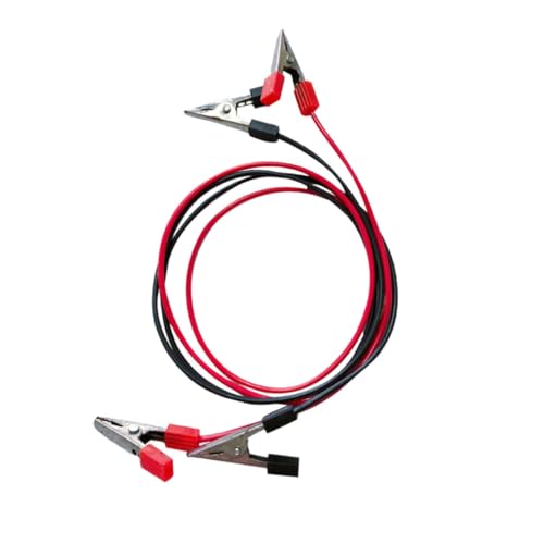 VALICLUD 2 Stück Doppelseitige Krokodilklemmen Testleitung mit Isoliertem Kupferkabel Flexible Alligator Clip Prüfleitung für Elektrische Schulversuche und Messungen VALICLUD 2 Stück Doppelseitige Krokodilklemmen Testleitung mit Isoliertem Kupferkabel Flexible Alligator Clip Prüfleitung für Elektrische Schulversuche und Messungen von VALICLUD