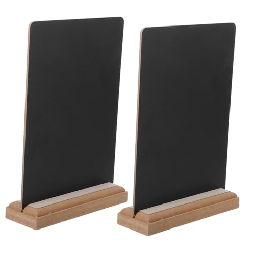 VALICLUD 2 Stück Doppelseitige Mini kreidetafel mit Holzständer Kompakte Kleine Tafel für Menüanzeigen Notizen und Botschaften Vielseitig Einsetzbar für Zuhause Büro und Gastronomie VALICLUD 2 Stück Doppelseitige Mini kreidetafel mit Holzständer Kompakte Kleine Tafel für Menüanzeigen Notizen und Botschaften Vielseitig Einsetzbar für Zuhause Büro und Gastronomie von VALICLUD