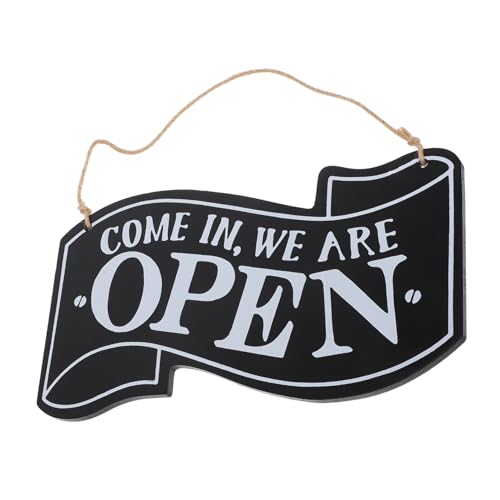 VALICLUD 2 Stück Doppelseitiges Holz Geschäftsschild Offen Geschlossen Vintage Stil Hängendes Türschild für Laden Bar Restaurant mit Praktischer Aufhängung und Hoher Sichtbarkeit VALICLUD 2 Stück Doppelseitiges Holz Geschäftsschild Offen Geschlossen Vintage Stil Hängendes Türschild für Laden Bar Restaurant mit Praktischer Aufhängung und Hoher Sichtbarkeit von VALICLUD