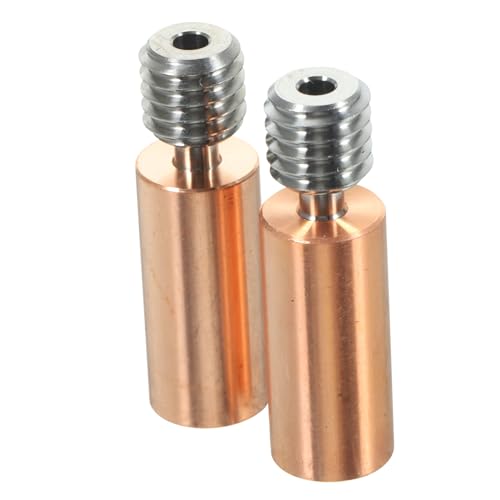 VALICLUD 2 Stück Drucker Bi metall Heatbreak Heatbreak mit Glatter Oberfläche Langlebig Rostfrei Kompatibel als Zubehör für Ender und 3D Drucker Modelle VALICLUD 2 Stück Drucker Bi metall Heatbreak Heatbreak mit Glatter Oberfläche Langlebig Rostfrei Kompatibel als Zubehör für Ender und 3D Drucker Modelle von VALICLUD