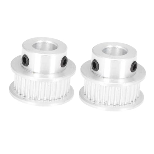 VALICLUD 2 Stück Drucker Synchronriemenscheibe Zähne Bohrung Rostfrei Präzise Übertragung Geräuscharm für Cnc Fräse und Druck VALICLUD 2 Stück Drucker Synchronriemenscheibe Zähne Bohrung Rostfrei Präzise Übertragung Geräuscharm für Cnc Fräse und Druck von VALICLUD