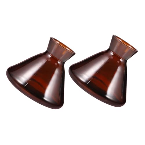 VALICLUD 2 Stück Duftöl Diffuser Flasche aus Farbigem Glas Nachfüllbar Breiter Mund Transparentes Design zur Einfachen Ölstandskontrolle Dekorativer Aromatherapie Behälter VALICLUD 2 Stück Duftöl Diffuser Flasche aus Farbigem Glas Nachfüllbar Breiter Mund Transparentes Design zur Einfachen Ölstandskontrolle Dekorativer Aromatherapie Behälter von VALICLUD