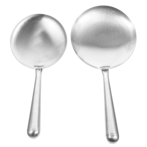 VALICLUD 2 Stück Edelstahl Küchenlöffel Multifunktionale Hitzebeständige Kochlöffel zum Reisschöpfen und Tofuportionieren Rostfrei Rostfreier Küchenhelfer für Kochen Servieren und Rühren VALICLUD 2 Stück Edelstahl Küchenlöffel Multifunktionale Hitzebeständige Kochlöffel zum Reisschöpfen und Tofuportionieren Rostfrei Rostfreier Küchenhelfer für Kochen Servieren und Rühren von VALICLUD