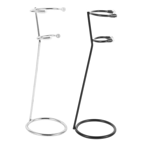 VALICLUD 2 Stück Edelstahl Milchaufschäumer Ständer Multifunktional Küchenhalter Robust Organizer für Milchaufschäumer und Küchenhelfer Kompakter Langlebiger Frother Rack von VALICLUD