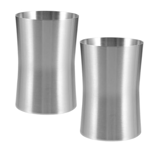 VALICLUD 2 Stück Edelstahl Mundspülbecher Schlanker Wiederverwendbarer Zahnputzbecher für Reise und Bad Kompakt Stilvoll Langlebig Vielseitig Einsetzbar für Mundspülung und Trinkwasser VALICLUD 2 Stück Edelstahl Mundspülbecher Schlanker Wiederverwendbarer Zahnputzbecher für Reise und Bad Kompakt Stilvoll Langlebig Vielseitig Einsetzbar für Mundspülung und Trinkwasser von VALICLUD