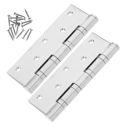 VALICLUD 2 Stück Edelstahl Türscharniere mit Rollenlager für Küchen und Schlafzimmermöbel Geräuschreduzierend Robust Vielseitig Einsetzbar für Holztüren und Schranktüren VALICLUD 2 Stück Edelstahl Türscharniere mit Rollenlager für Küchen und Schlafzimmermöbel Geräuschreduzierend Robust Vielseitig Einsetzbar für Holztüren und Schranktüren von VALICLUD