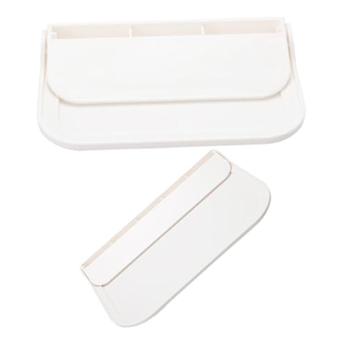 VALICLUD 2 Stück Faltbares Teiliges Wandregal aus Robustem PP Selbstklebend Platzsparend Multifunktional für Bad zur Aufbewahrung von Handtüchern Seife und Toilettenpapier Einfache VALICLUD 2 Stück Faltbares Teiliges Wandregal aus Robustem PP Selbstklebend Platzsparend Multifunktional für Bad zur Aufbewahrung von Handtüchern Seife und Toilettenpapier Einfache von VALICLUD