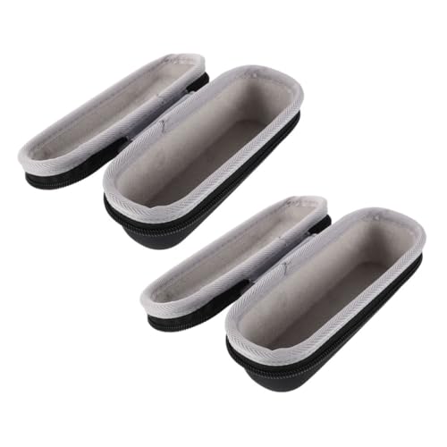 VALICLUD 2 Stück Frontalthermometer Aufbewahrungsbox Für Stirnthermometer Reise Tragetasche Stirnthermometer Hüllen Digitale Thermometer Hülle Thermometer Aufbewahrungshülle Schwarz von VALICLUD