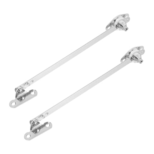 VALICLUD 2 Stück Heavy Duty Schrank Klappscharnier aus Zinklegierung Zuverlässige Stützschiene für Kleine Schranktüren Gleitende Platzsparende Möbelbeschläge für Vielseitige Küchen und von VALICLUD