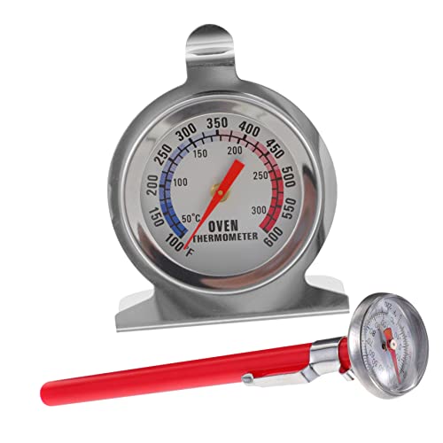 VALICLUD 2 Stück Instant Read Fleischthermometer aus Präzises Grill und Küchen Thermometer mit Probe für Bbq Ofen und Flüssigkeiten von VALICLUD