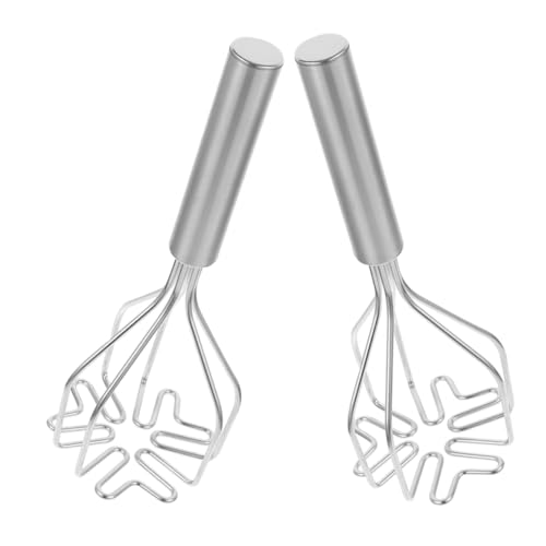 VALICLUD 2 Stück Kartoffelstampfer Edelstahl mit Ergonomischem Griff Multifunktionaler Handstampfer für Kartoffeln Süßkartoffeln und Babynahrung Kompakt und Leicht Modernes Küchengerät für VALICLUD 2 Stück Kartoffelstampfer Edelstahl mit Ergonomischem Griff Multifunktionaler Handstampfer für Kartoffeln Süßkartoffeln und Babynahrung Kompakt und Leicht Modernes Küchengerät für von VALICLUD