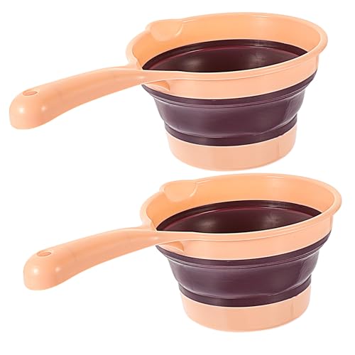 VALICLUD 2 Stück Klappbare Wasserschaufeln Kunststoff Küchenlöffel mit Langem Griff Faltbare Wasserschöpfer für Haushalt Gemüsewaschen Blumen Gießen Platzsparend und Leicht zu Reinigen VALICLUD 2 Stück Klappbare Wasserschaufeln Kunststoff Küchenlöffel mit Langem Griff Faltbare Wasserschöpfer für Haushalt Gemüsewaschen Blumen Gießen Platzsparend und Leicht zu Reinigen von VALICLUD