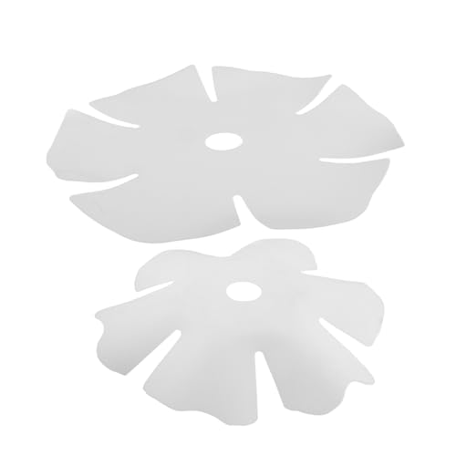 VALICLUD 2 Stück Kreativer Lampenschirm Deckenblumen Lampenschirm Zarte Lichtabdeckung Blumen Deckenleuchte Moderne Lampenabdeckung Hängelampenschirme Kronleuchter von VALICLUD