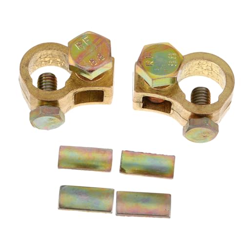 VALICLUD 2 Stück Kupfer batterieklemmen für Lkw Robuste Batteriepolklemmen mit Starker Leitfähigkeit Passend Sicherer Halt für Kabel Einfache Montage Langlebige Autobatterieanschlüsse VALICLUD 2 Stück Kupfer batterieklemmen für Lkw Robuste Batteriepolklemmen mit Starker Leitfähigkeit Passend Sicherer Halt für Kabel Einfache Montage Langlebige Autobatterieanschlüsse von VALICLUD