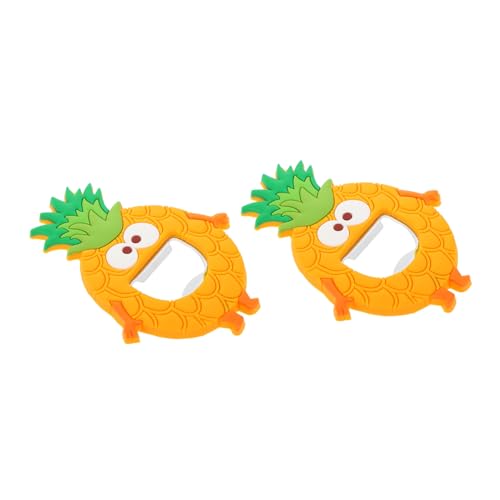 VALICLUD 2 Stück Magnetischer Flaschenöffner Silikon Kühlschrankmagnet Obst Design Kompakt Leicht Tragbar Praktisch für Bier und Getränkeflaschen Öffner Küchenhelfer VALICLUD 2 Stück Magnetischer Flaschenöffner Silikon Kühlschrankmagnet Obst Design Kompakt Leicht Tragbar Praktisch für Bier und Getränkeflaschen Öffner Küchenhelfer von VALICLUD